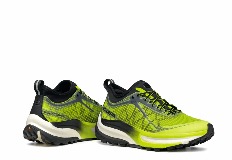 Scarpa Golden Gate ATR Men's Trail Running Shoe in Acid Lime/Black-6